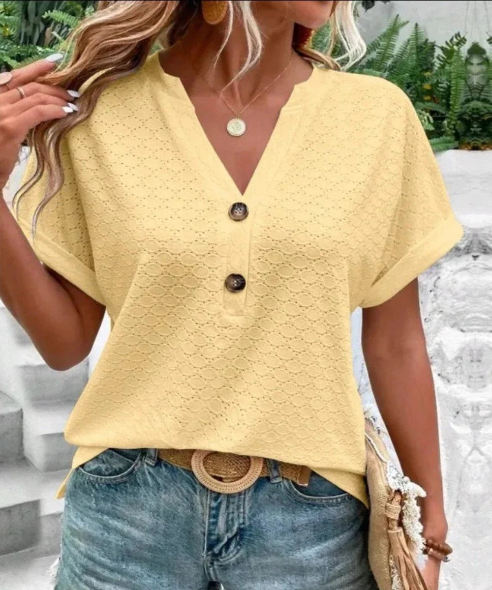Fashion Casual Vintage Elegant Summer Streetwear Blouse - Body Central Store