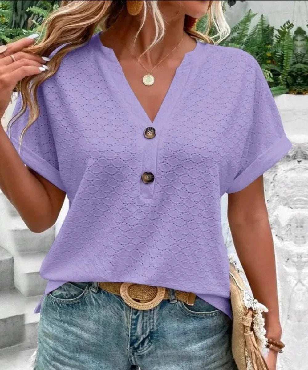 Fashion Casual Vintage Elegant Summer Streetwear Blouse - Body Central Store