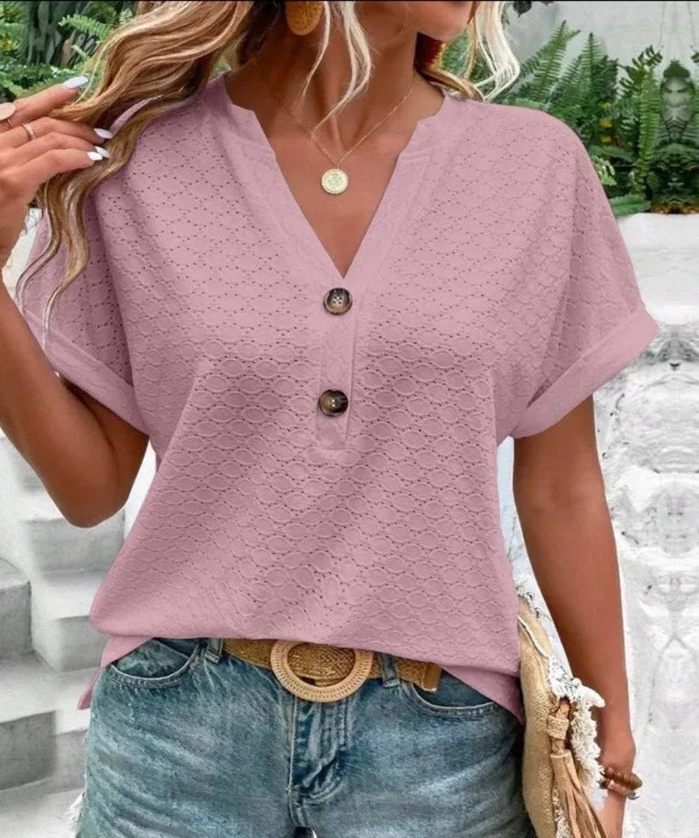 Fashion Casual Vintage Elegant Summer Streetwear Blouse - Body Central Store