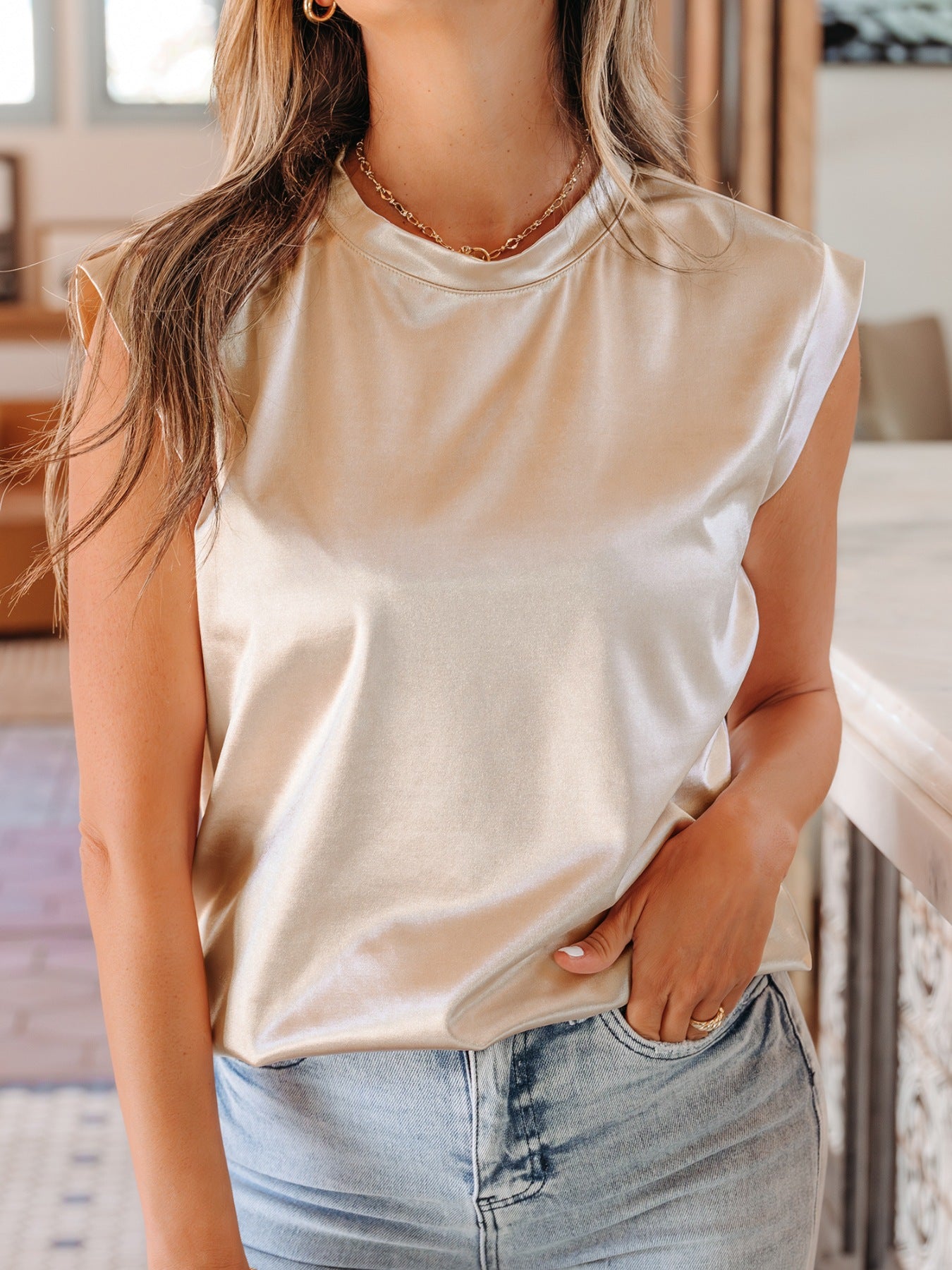Women's Round Neck Tank Top