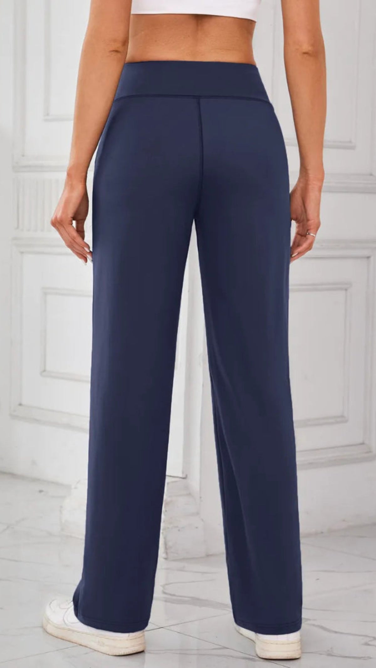 High Waist Active Pants with Pockets - Body Central