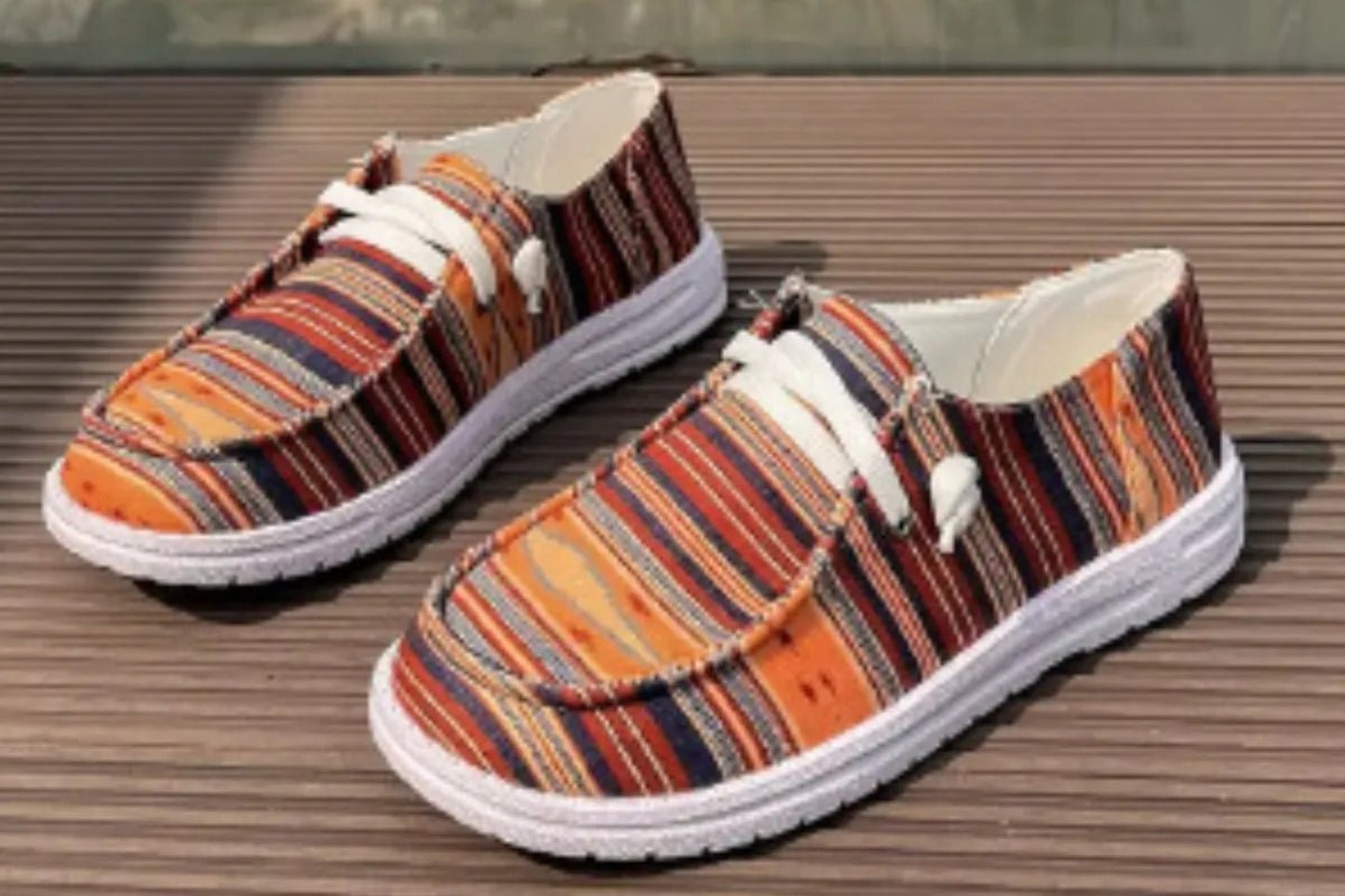 Round Toe Canvas Slip - Ons - Body Central
