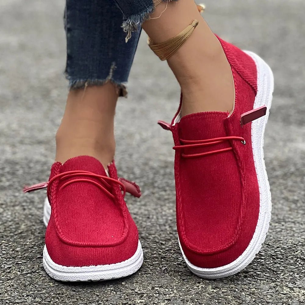 Comfortable Round Toe Flat Slip-On Shoes - Ons - Body Central