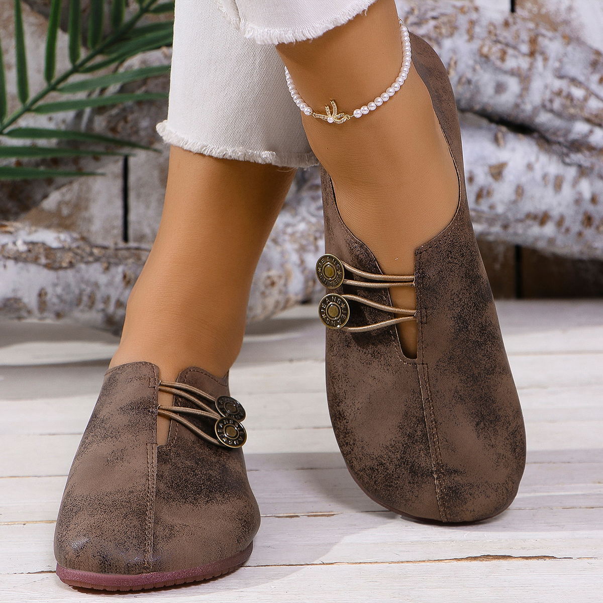 Comfy Round Toe Women's Slip-Ons - Body Central