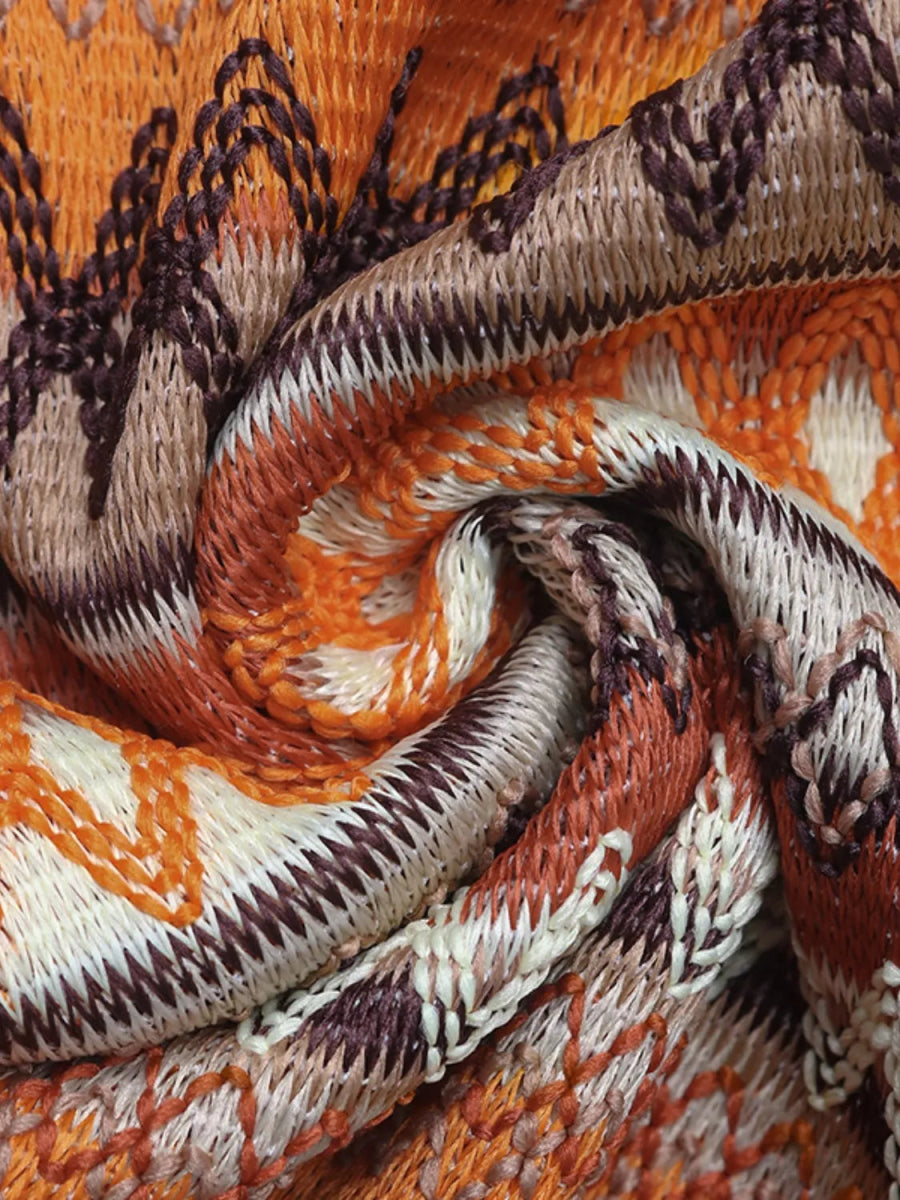 Ruffled Printed Mini Cami Dress - Body Central