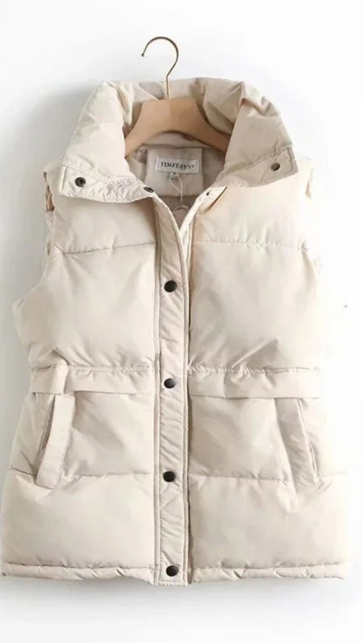 Sleeveless Vest Warm Down Cotton Padded Jacket - Body Central