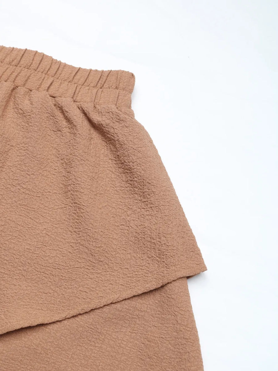 Tied Layered Shorts - Body Central