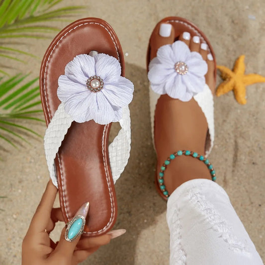 Toe Post Flats Sandals - Body Central