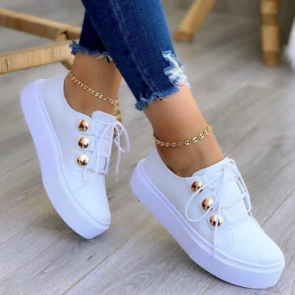 Platform Lightweight Flat Sneakers | Body Central