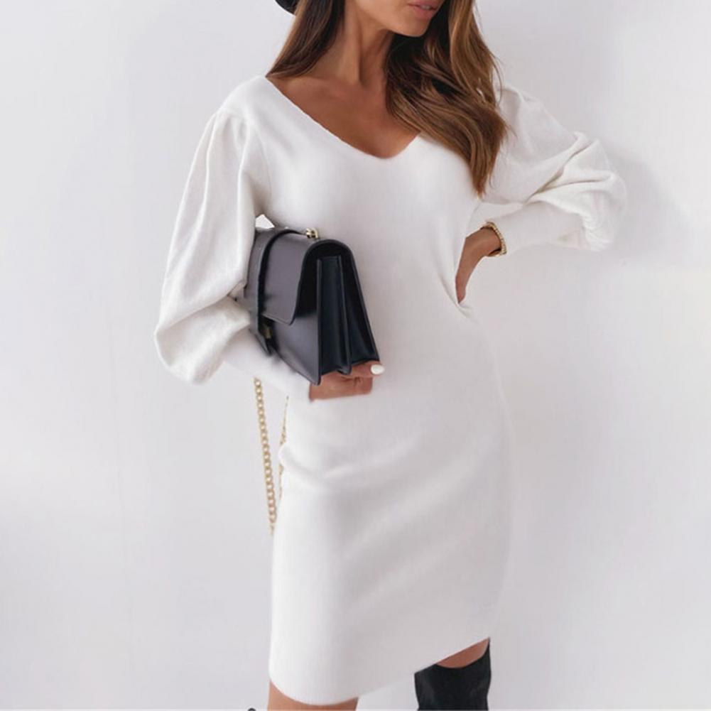 Pullover Soft Touch Slim Fitting Dress | Body Central