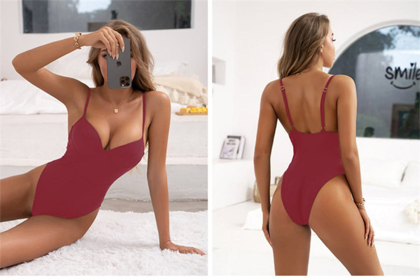 Push Up One Piece Swimsuit | Body Central