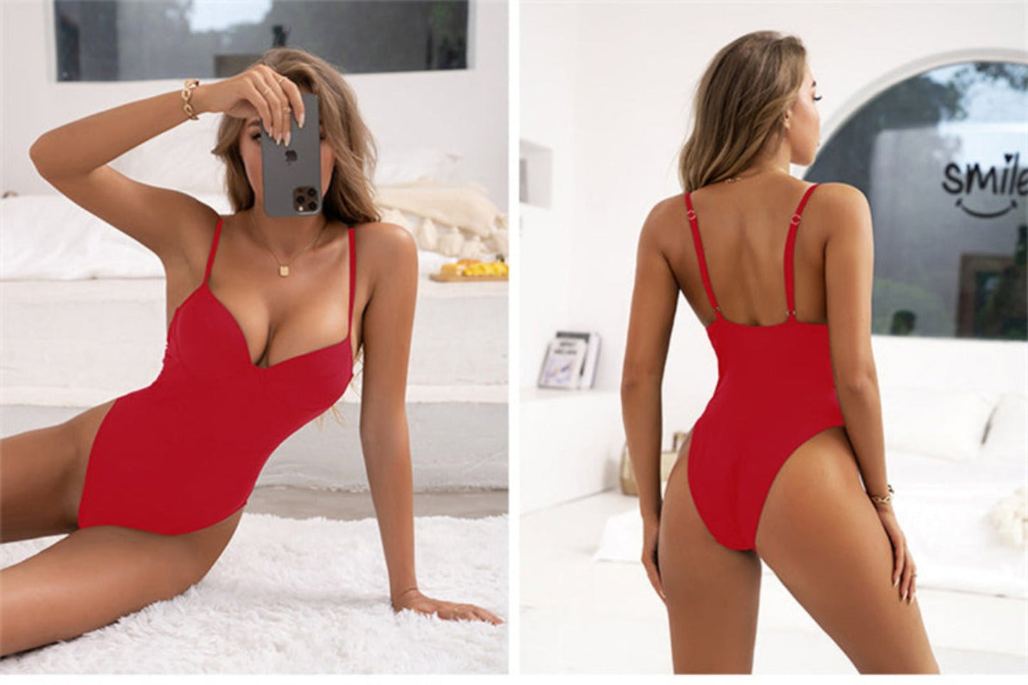 Push Up One Piece Swimsuit | Body Central