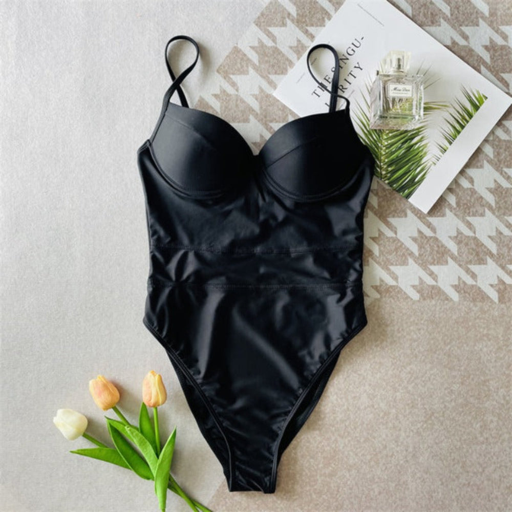 Push Up One Piece Swimsuit | Body Central