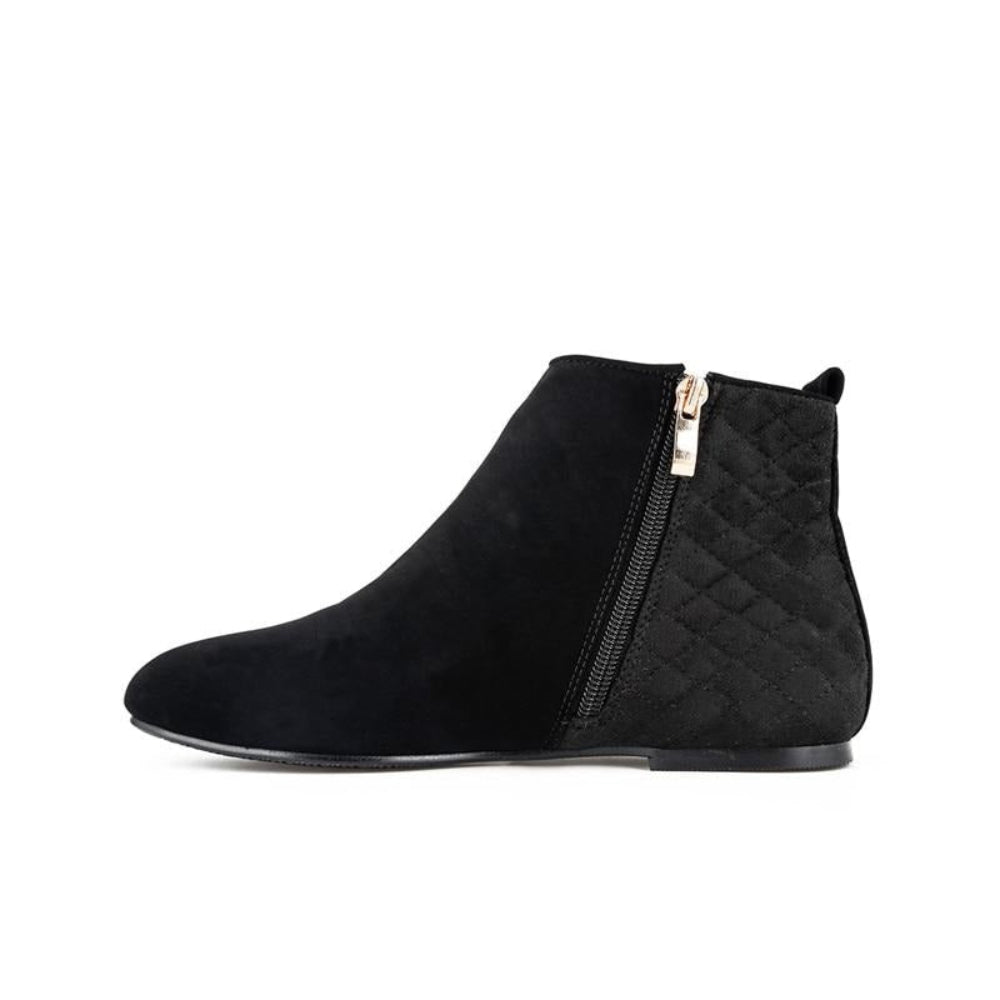Women Classic Flat Heel Ankle Short Boots | Body Central