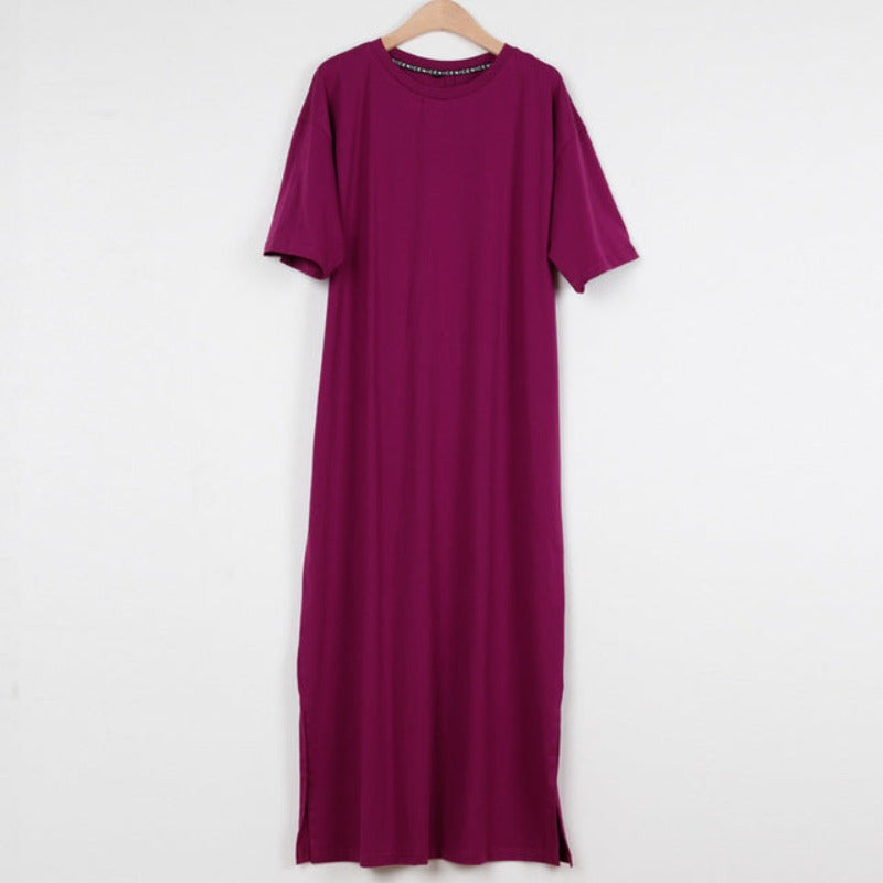 Oversized Long Slit Dresses Pluse Size - Body Central Store