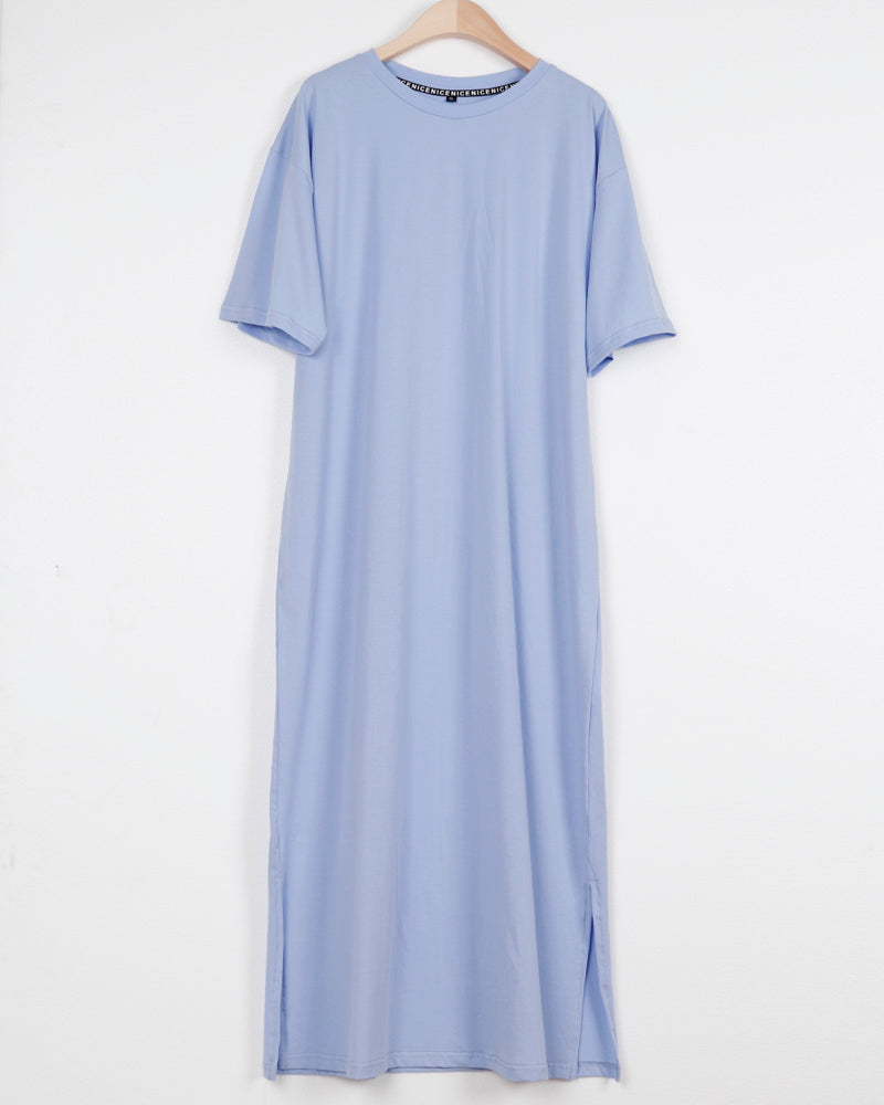 Oversized Long Slit Dresses Pluse Size - Body Central Store