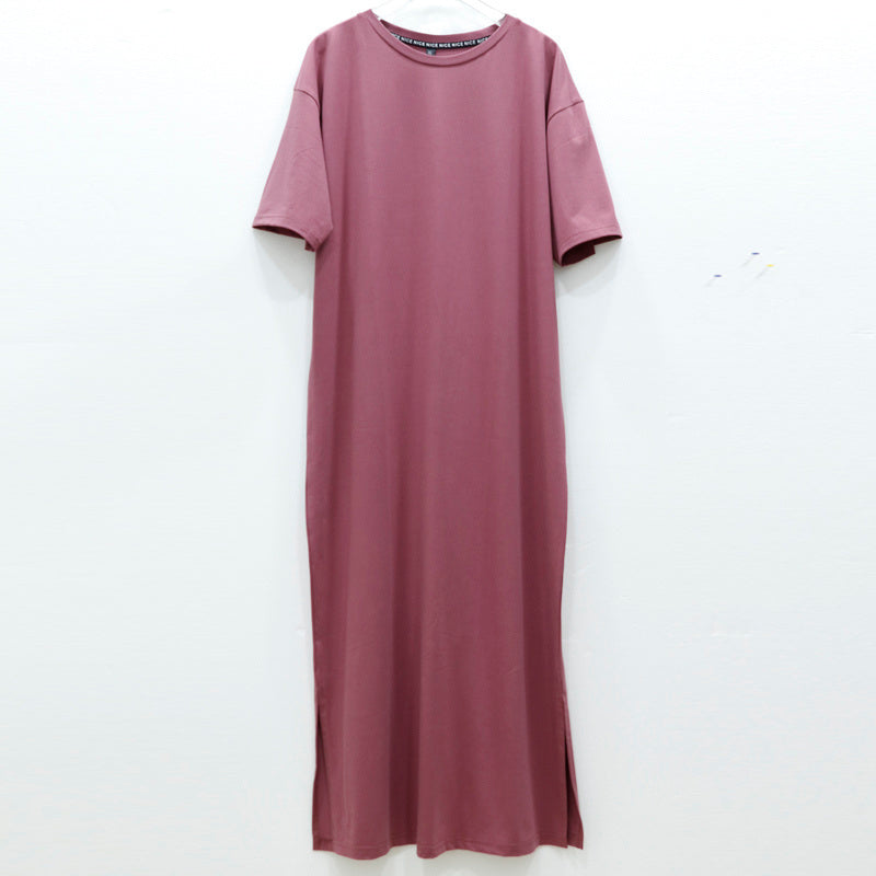 Oversized Long Slit Dresses Pluse Size - Body Central Store