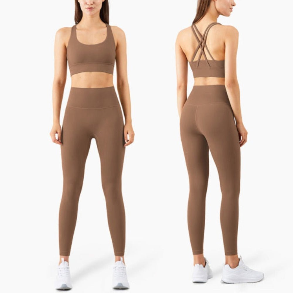 Yoga Fitness Workout High Waist Sportswear Set - Body Central