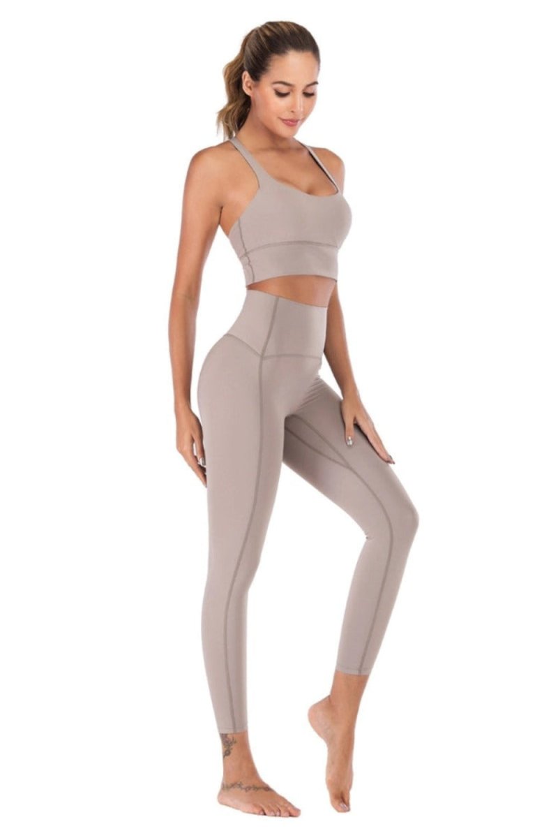 Yoga Fitness Workout High Waist Sportswear Set - Body Central