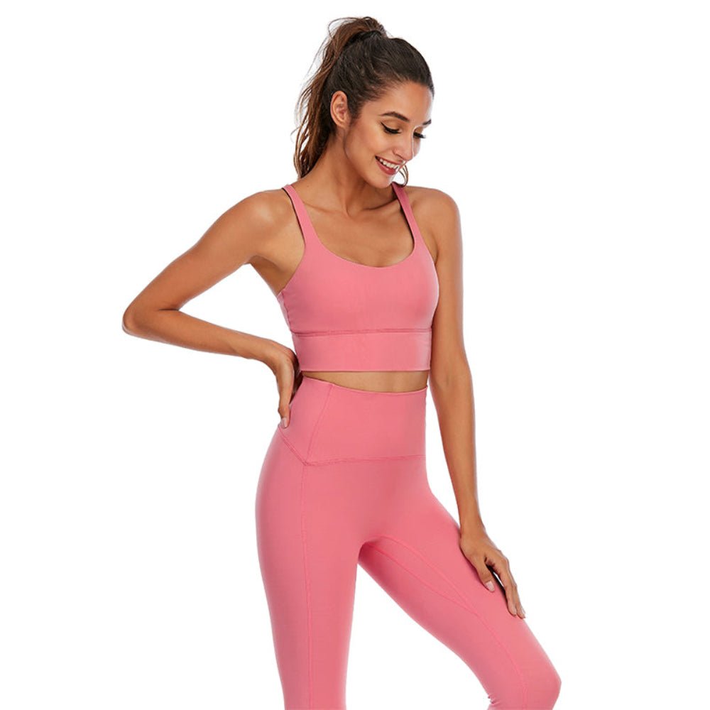 Yoga Fitness Workout High Waist Sportswear Set - Body Central