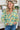 Full Size Printed Smocked Long Sleeve Blouse - Body Central Store