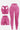 3 Piece Washed Square Neck Wide Strap Active Set - Body Central Store