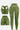 3 Piece Washed Square Neck Wide Strap Active Set - Body Central Store