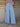 Button Down Vest and Wide Leg Jeans Denim Set | Body Central