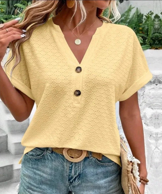 Fashion Casual Vintage Elegant Summer Streetwear Blouse - Body Central Store