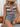 Geometric Halter Neck Cropped Tank - Body Central Store
