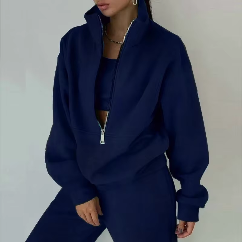 2 Piece Tracksuit Loose Suit Set Sweatshirt Sportswear - Body Central Store