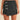 Rhinestone Bow Wrap High Waist Mini Skirt | Body Central