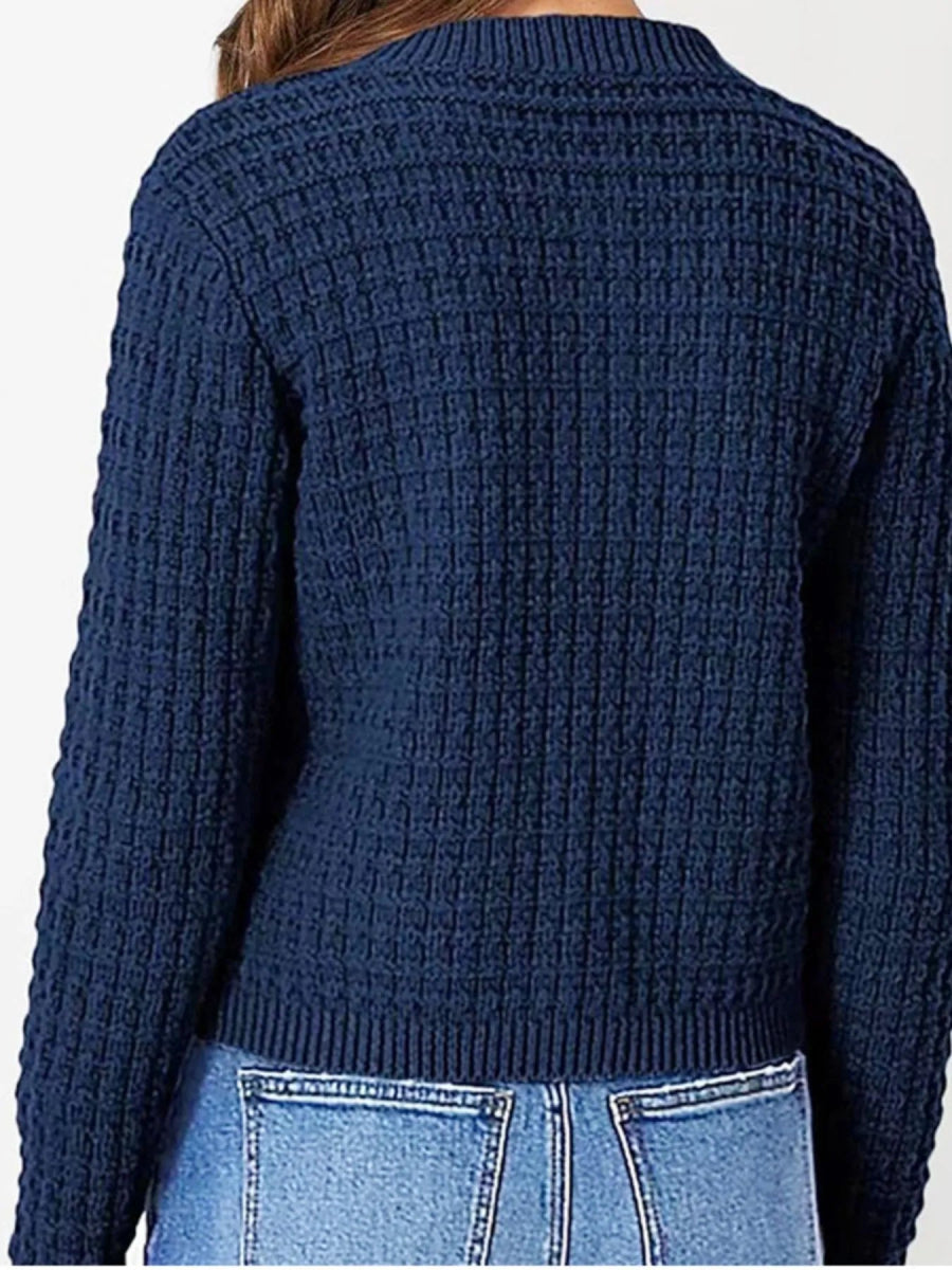 Button - Up Long Sleeve Cardigan - Body Central