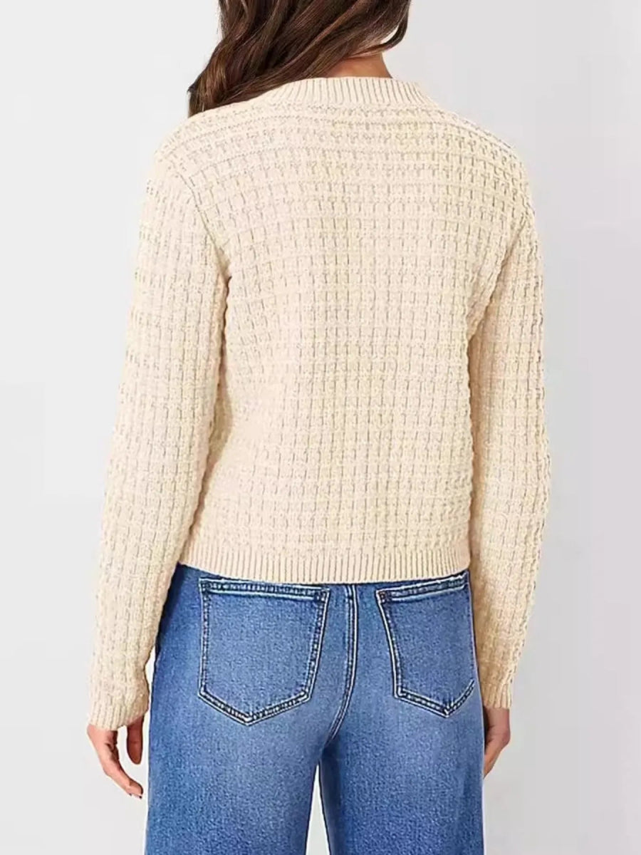 Button - Up Long Sleeve Cardigan - Body Central