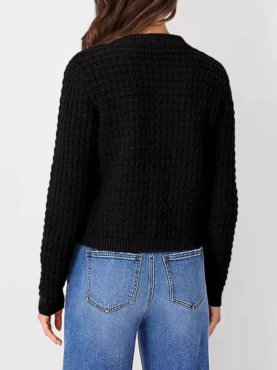 Button - Up Long Sleeve Cardigan - Body Central