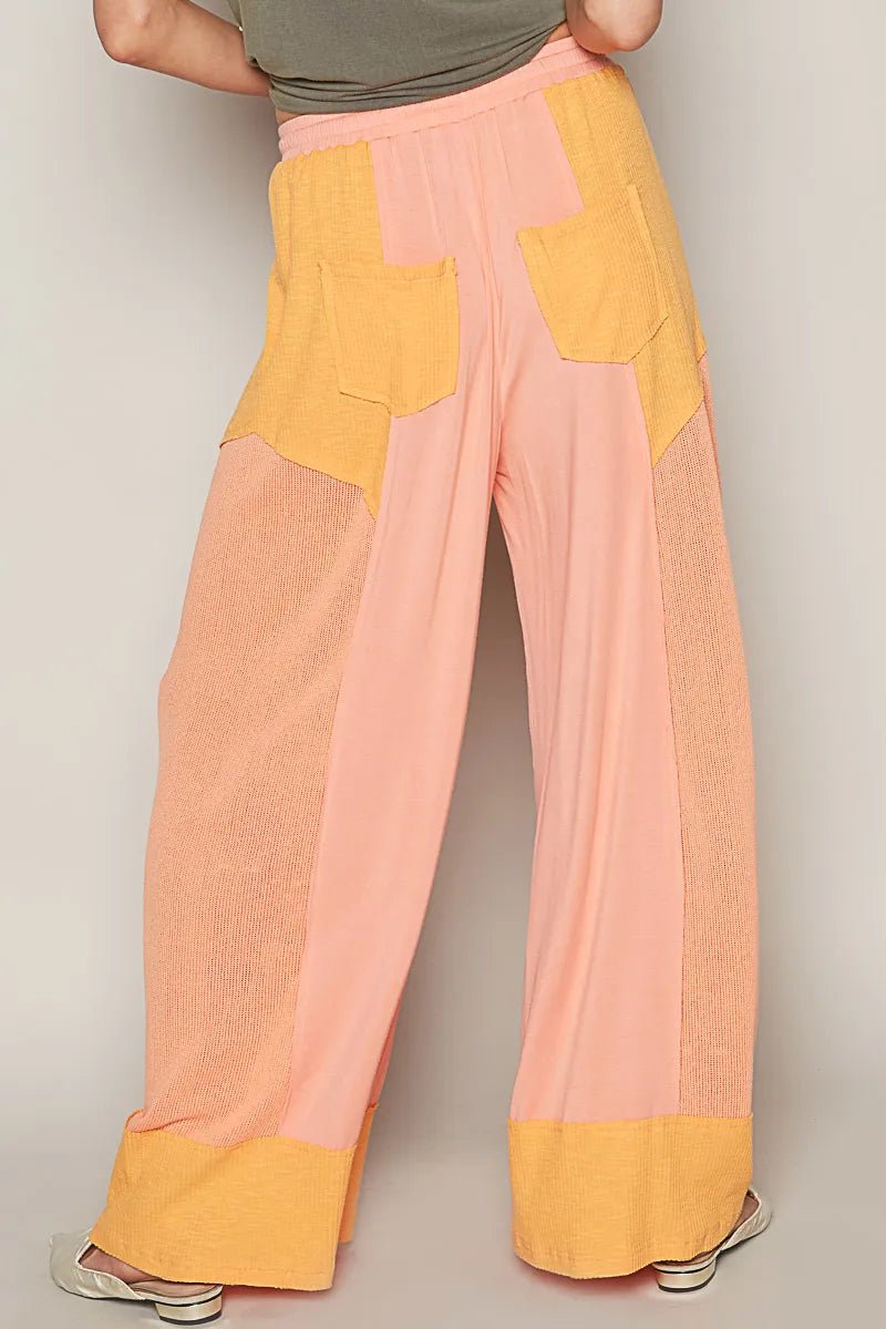 Drawstring Waist Wide Leg Pants - Body Central