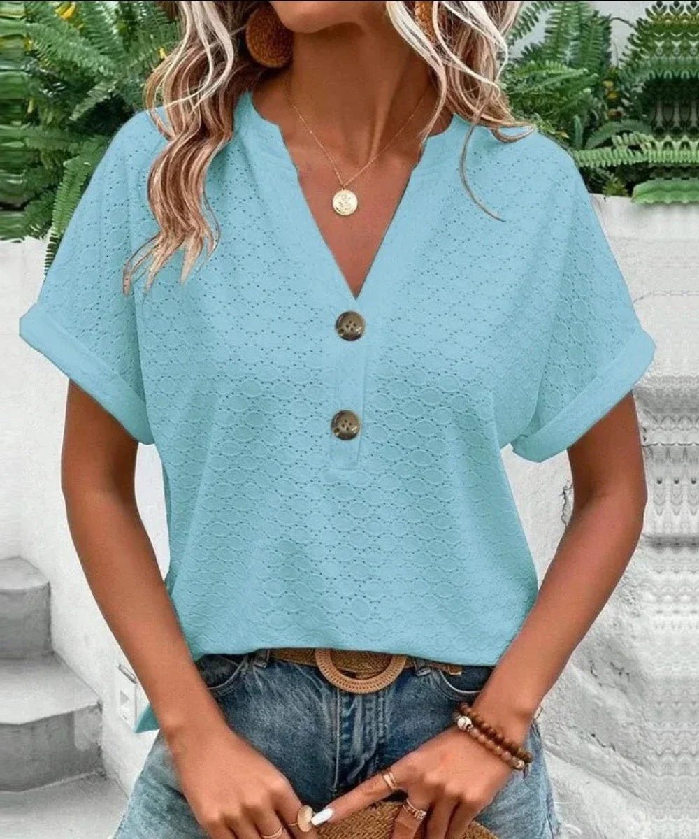 Fashion Casual Vintage Elegant Summer Streetwear Blouse - Body Central
