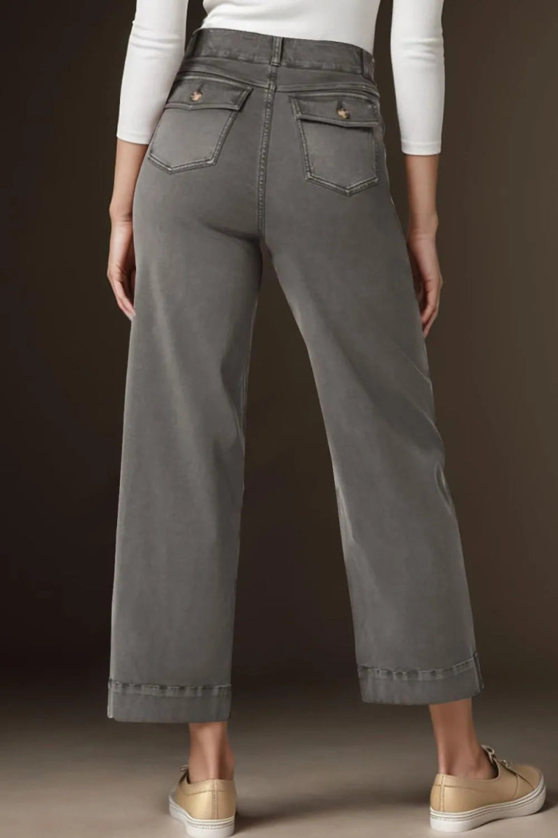 High Waist Jeans with Pockets - Body Central