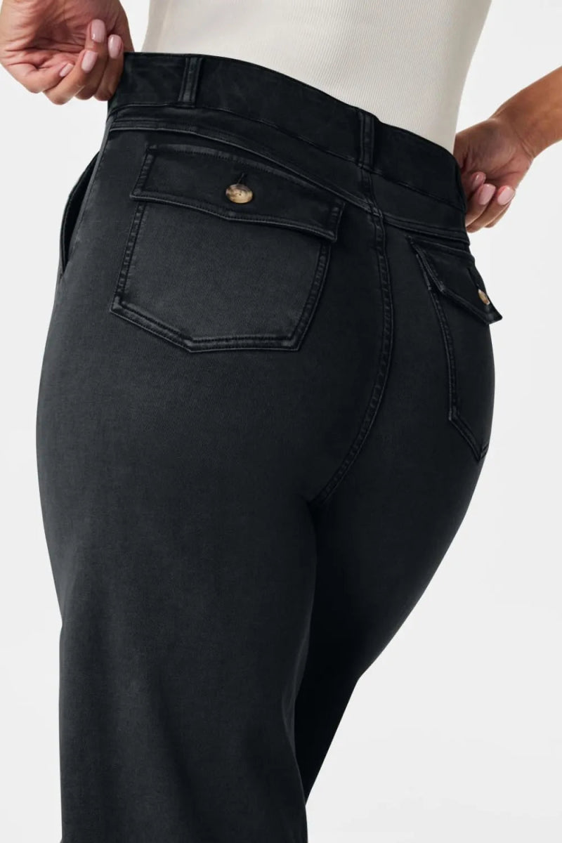 High Waist Jeans with Pockets - Body Central