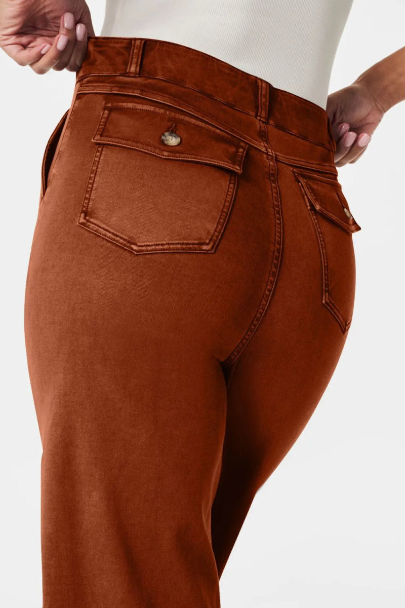 High Waist Jeans with Pockets - Body Central