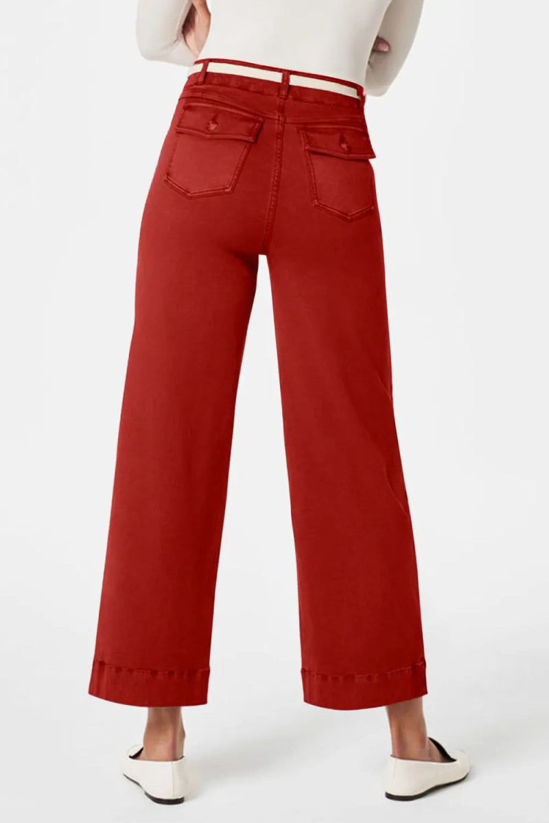 High Waist Jeans with Pockets - Body Central