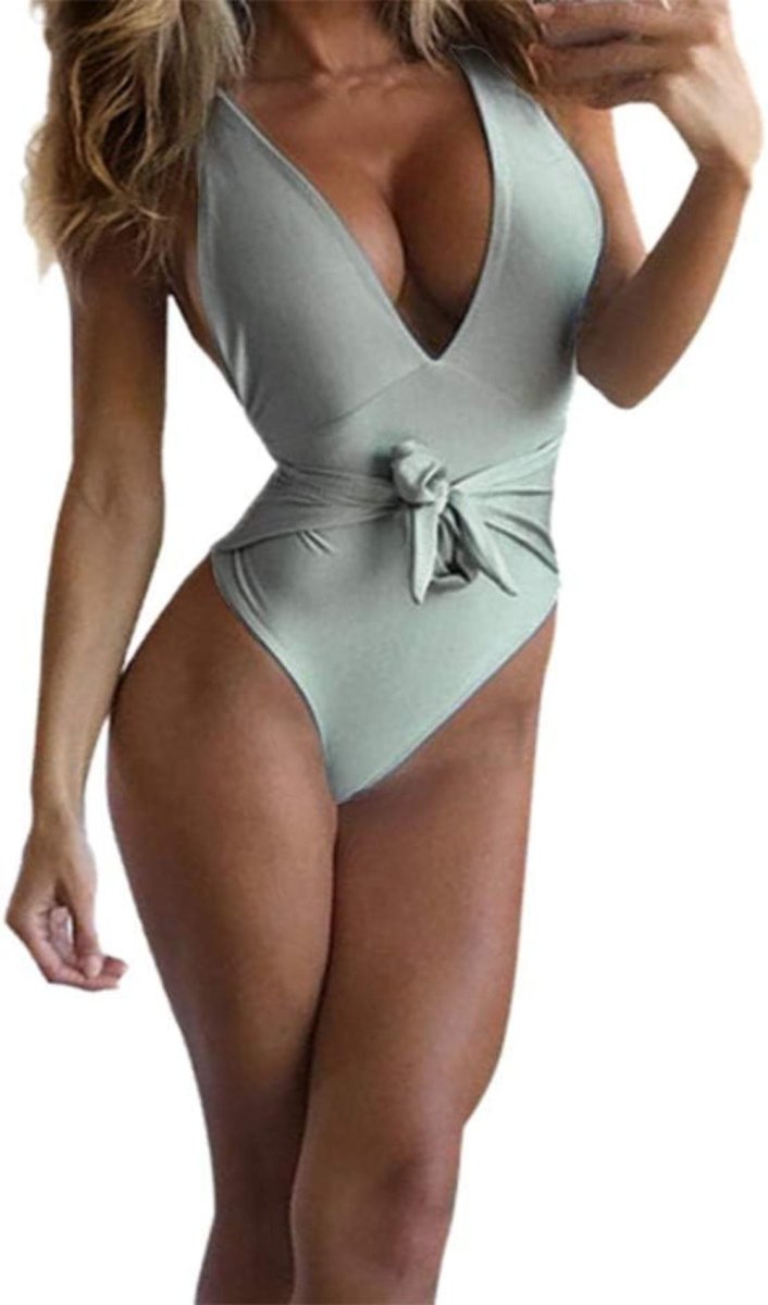 Monokini Padded One Pieces Swimsuit - Body Central