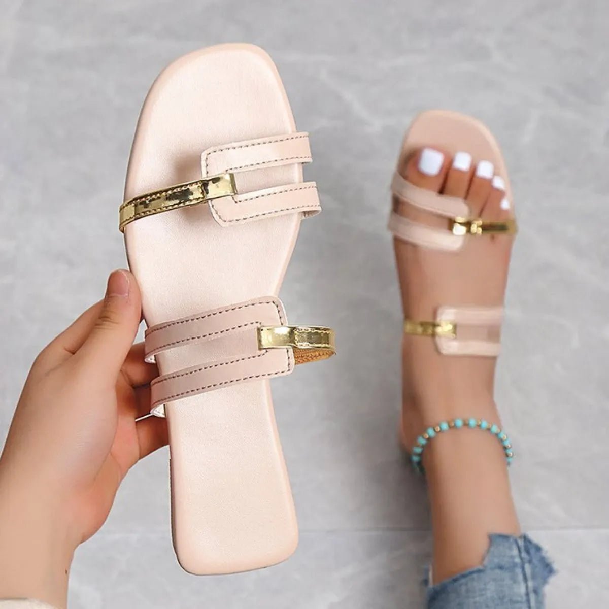 Summer Chic Women's Fashion Sandals - Open Toe Flats - Body Central