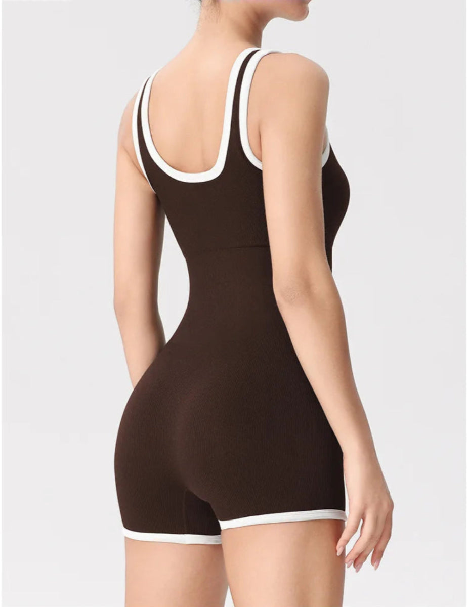 Playsuit Slim Fit Shorts - Body Central