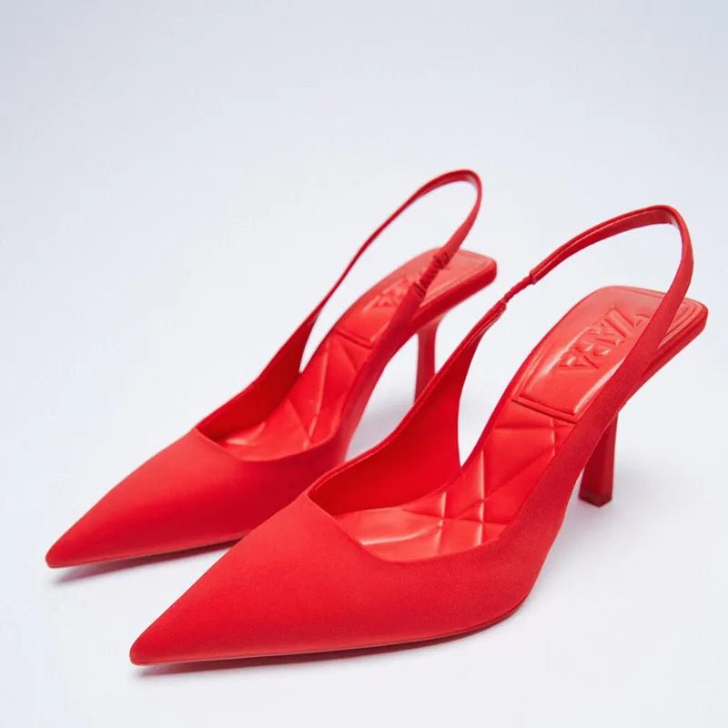 Point Toe Slingback Pumps - Body Central
