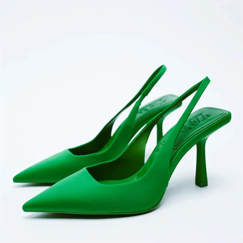 Point Toe Slingback Pumps - Body Central