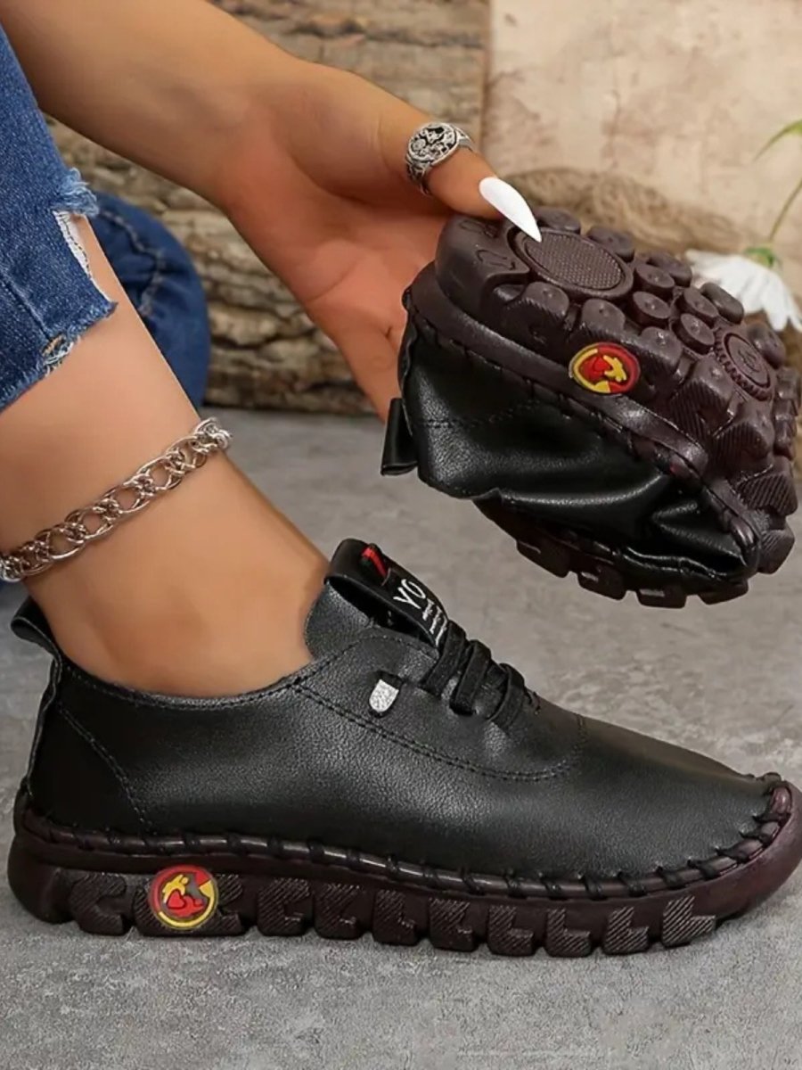 PU Leather Round Toe Slip - Ons - Body Central