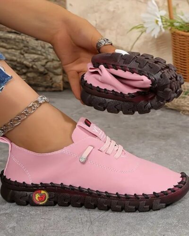 PU Leather Round Toe Slip - Ons - Body Central