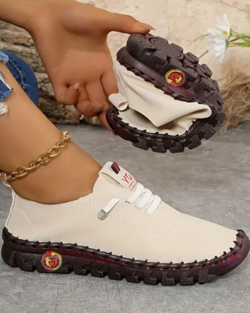 PU Leather Round Toe Slip - Ons - Body Central