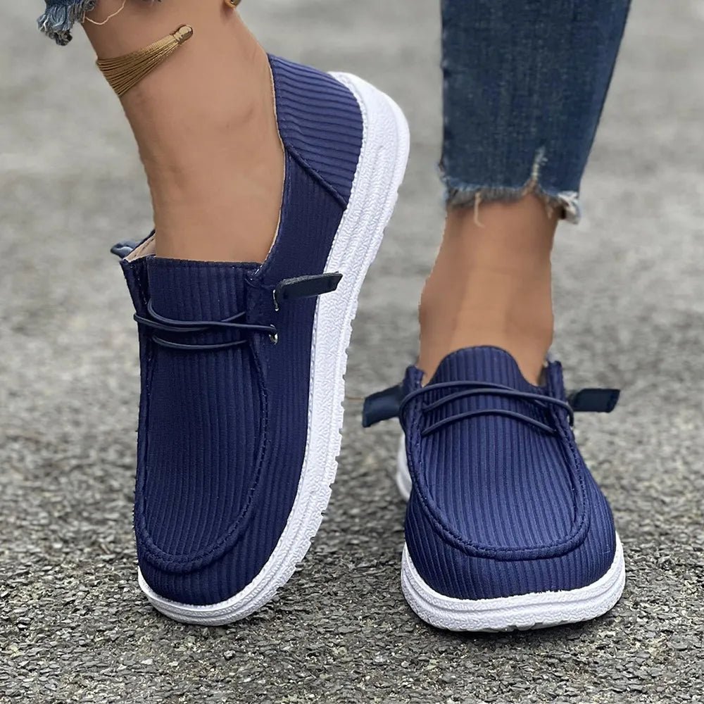 Comfortable Round Toe Flat Slip-On Shoes - Ons - Body Central
